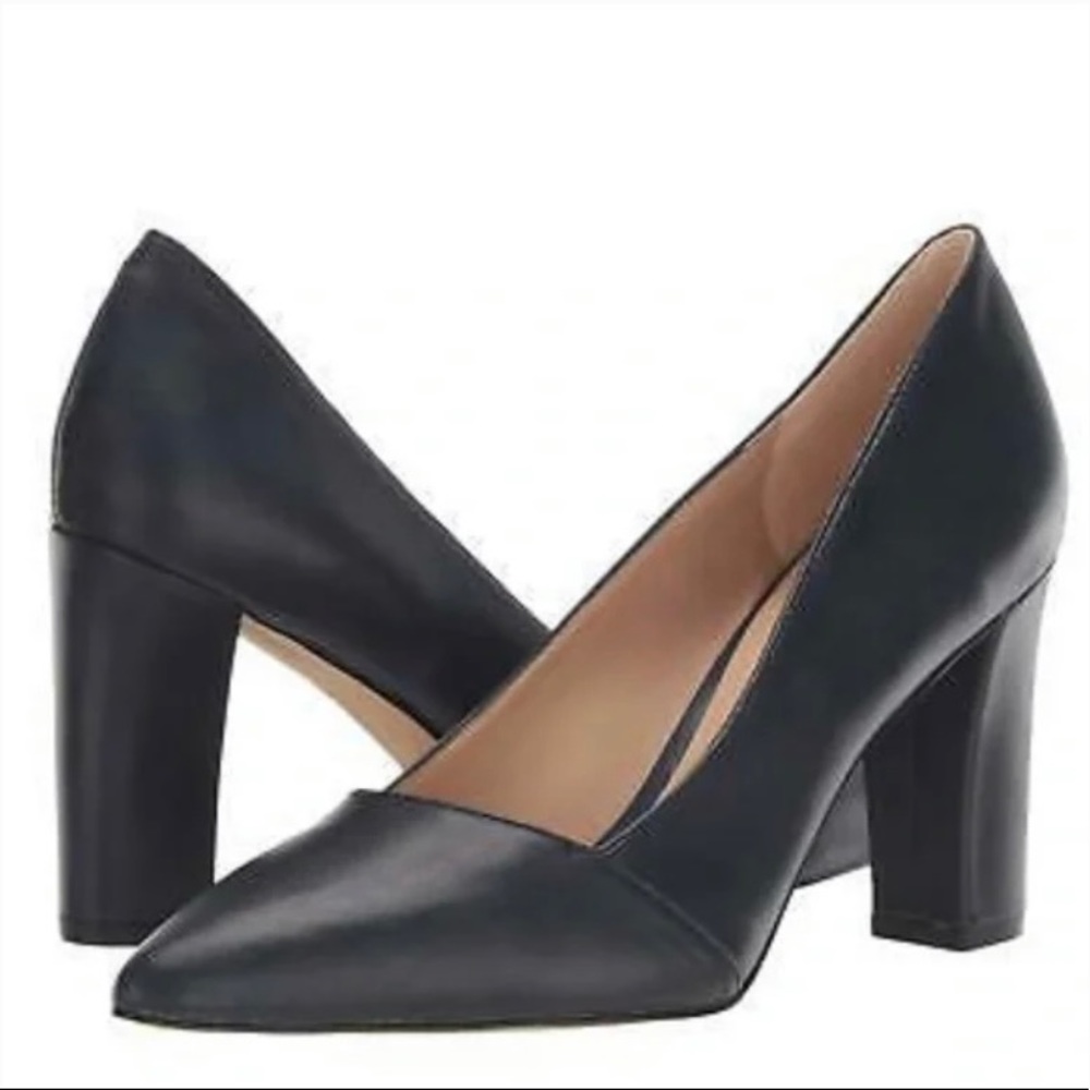 Franco Santo | L-ABREE Black Leather Pump